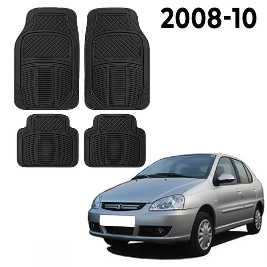 Premium PU Car Mats for Tata Indigo / Indigo CS – Heavy-Duty, All-Weather, Model-Specific Fit
