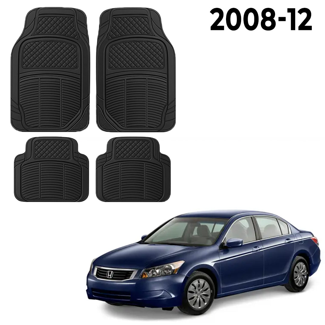 Premium PU Car Mats for Honda Accord – Heavy-Duty, All-Weather, Model-Specific Fit
