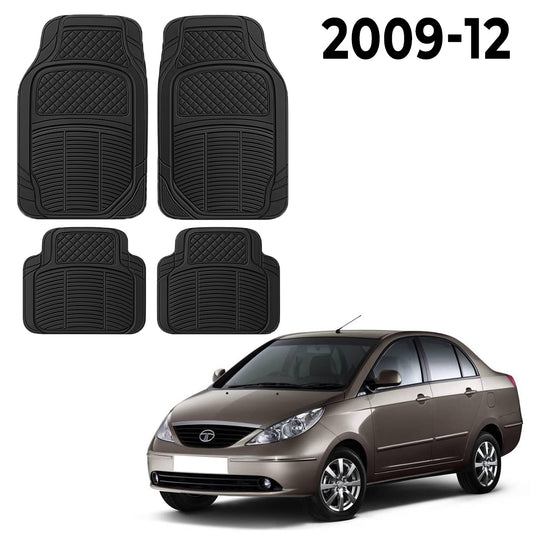Premium PU Car Mats for Tata Manza – Heavy-Duty, All-Weather, Model-Specific Fit