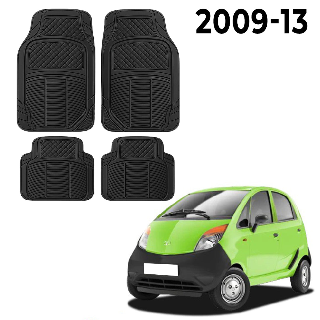 Premium PU Car Mats for Tata Nano – Heavy-Duty, All-Weather, Model-Specific Fit
