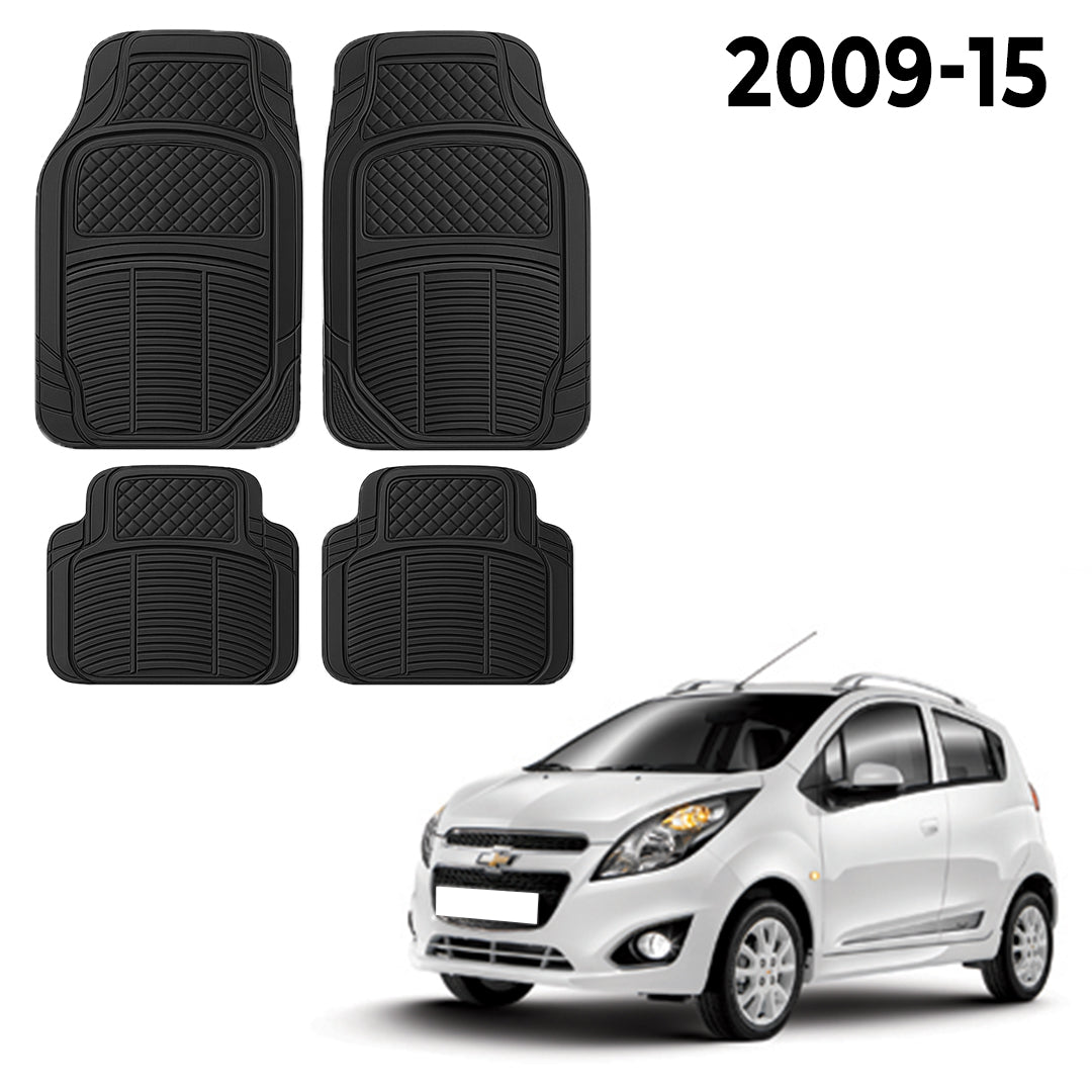 Premium PU Car Mats for Chevrolet Spark – Heavy-Duty, All-Weather, Model-Specific Fit