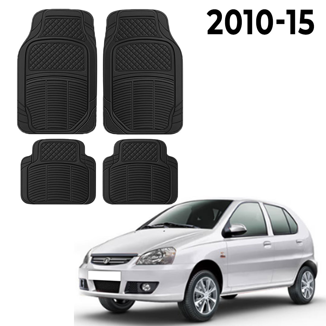 Premium PU Car Mats for Tata Indica – Heavy-Duty, All-Weather, Model-Specific Fit