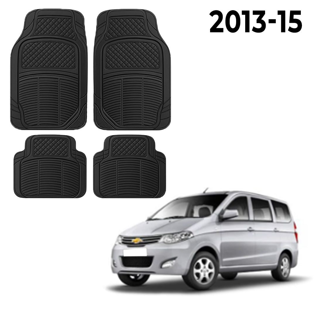 Premium PU Car Mats for Chevrolet Enjoy – Heavy-Duty, All-Weather, Model-Specific Fit