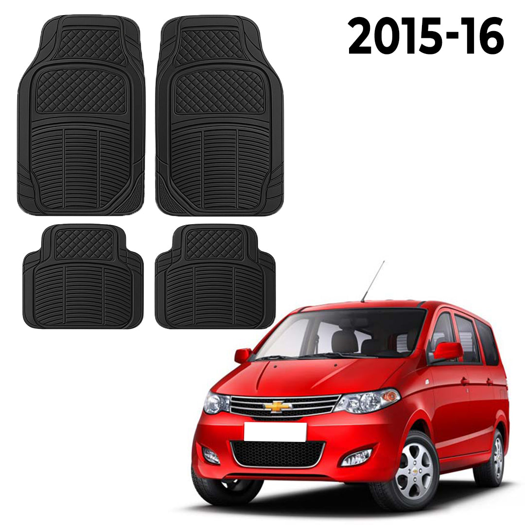 Premium PU Car Mats for Chevrolet Enjoy – Heavy-Duty, All-Weather, Model-Specific Fit