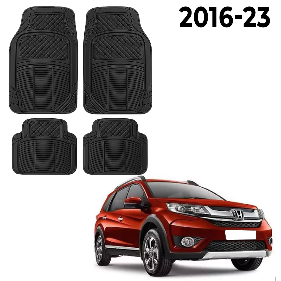 Premium PU Car Mats for Honda BR-V – Heavy-Duty, All-Weather, Model-Specific Fit