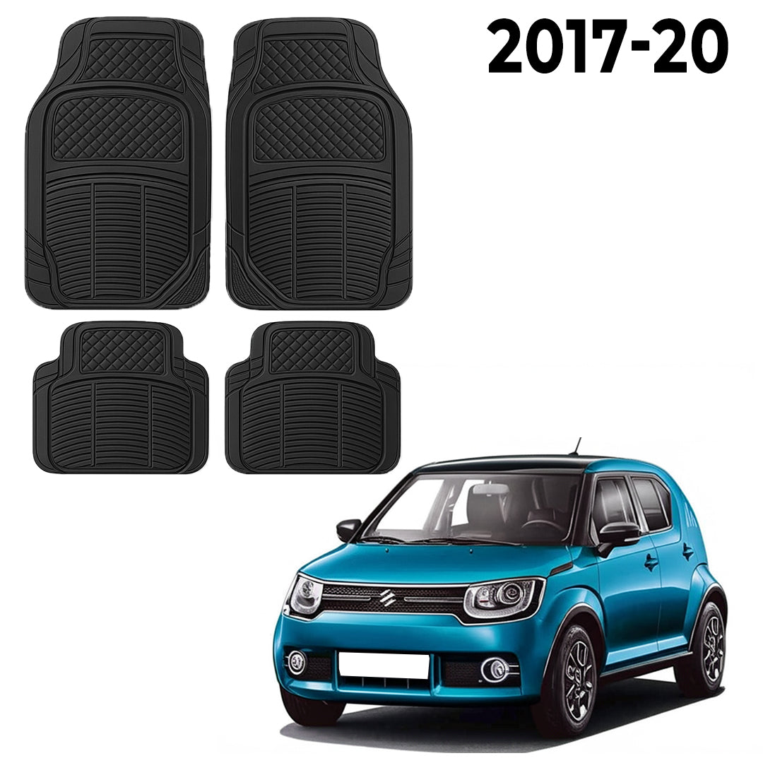 Premium PU Car Mats for Maruti Ignis – Heavy-Duty, All-Weather, Model-Specific Fit
