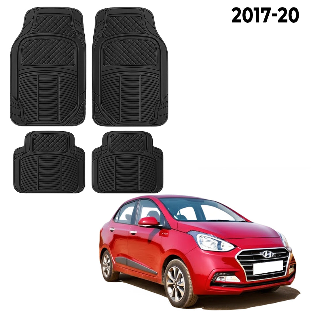 Premium PU Car Mats for Hyundai Xcent – Heavy-Duty, All-Weather, Model-Specific Fit
