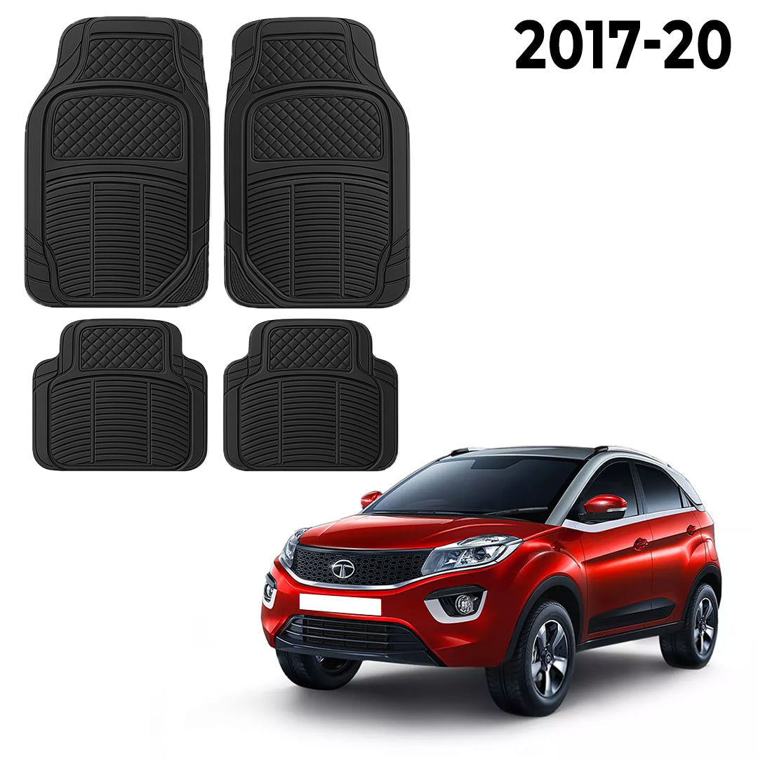 Premium PU Car Mats for Tata Nexon – Heavy-Duty, All-Weather, Model-Specific Fit