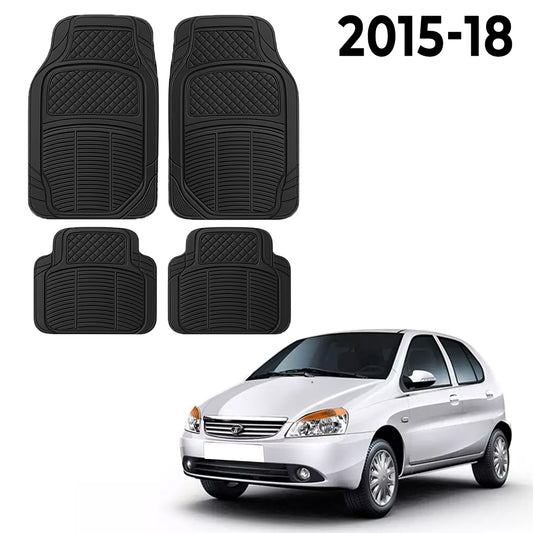 Premium PU Car Mats for Tata Indica – Heavy-Duty, All-Weather, Model-Specific Fit