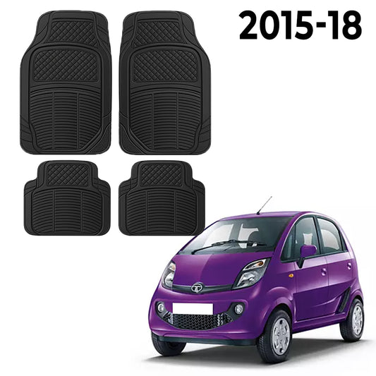Premium PU Car Mats for Tata Nano – Heavy-Duty, All-Weather, Model-Specific Fit