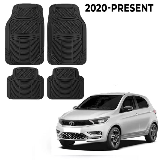 Premium PU Car Mats for Tata Tiago – Heavy-Duty, All-Weather, Model-Specific Fit