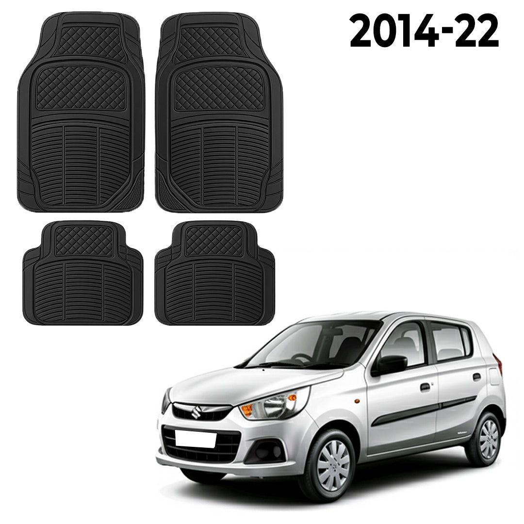 Premium PU Car Mats for Maruti Alto K10 – Heavy-Duty, All-Weather, Model-Specific Fit