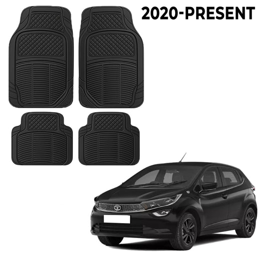 Premium PU Car Mats for Tata Altroz – Heavy-Duty, All-Weather, Model-Specific Fit