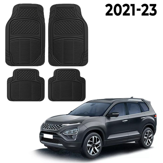 Premium PU Car Mats for Tata Safari (new gen) – Heavy-Duty, All-Weather, Model-Specific Fit