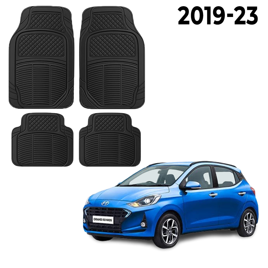 Premium PU Car Mats for Hyundai Grand i10 – Heavy-Duty, All-Weather, Model-Specific Fit