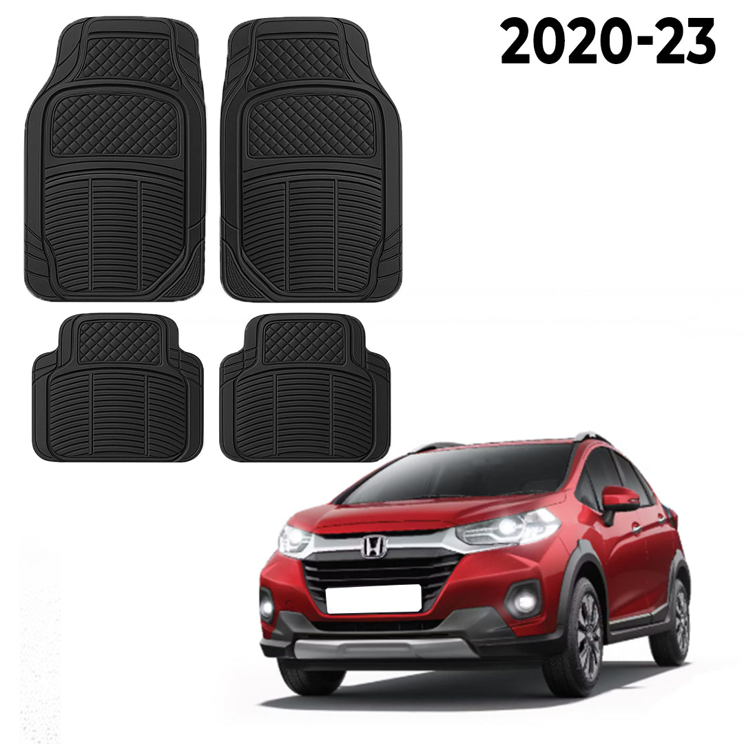 Premium PU Car Mats for Honda WR-V – Heavy-Duty, All-Weather, Model-Specific Fit