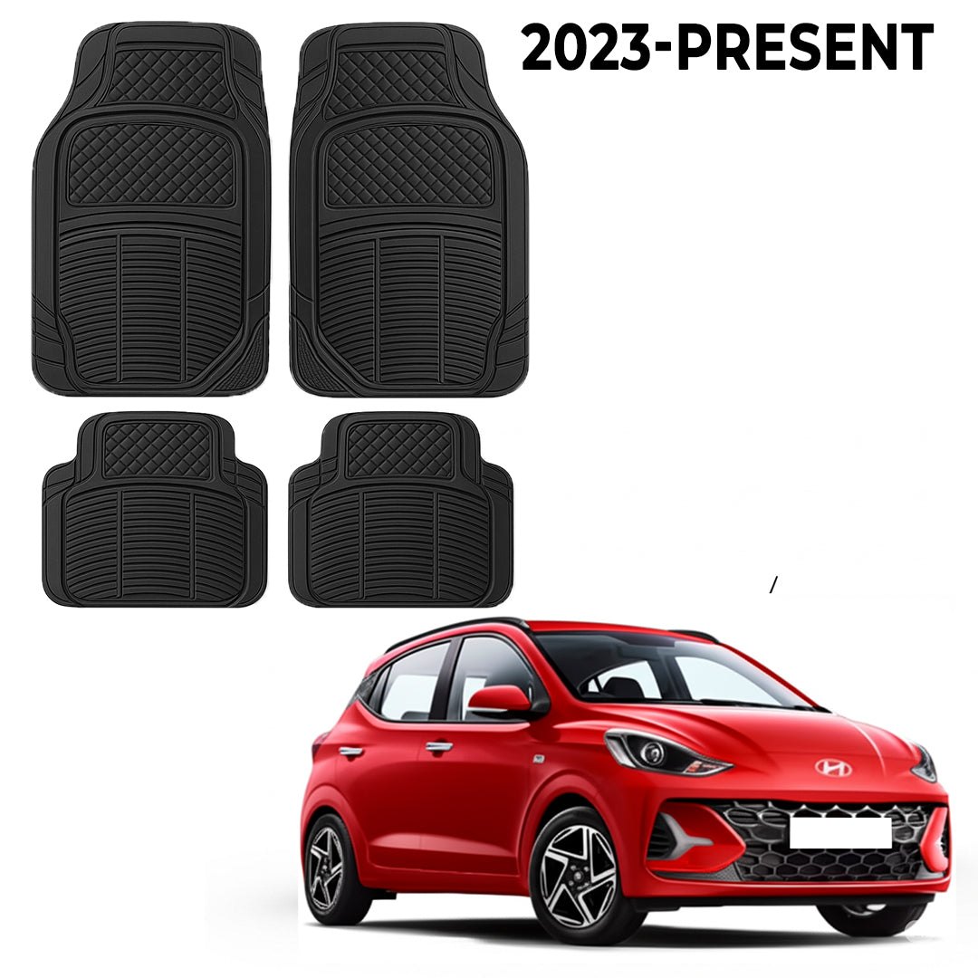 Premium PU Car Mats for Hyundai Grand i10 Nios – Heavy-Duty, All-Weather, Model-Specific Fit