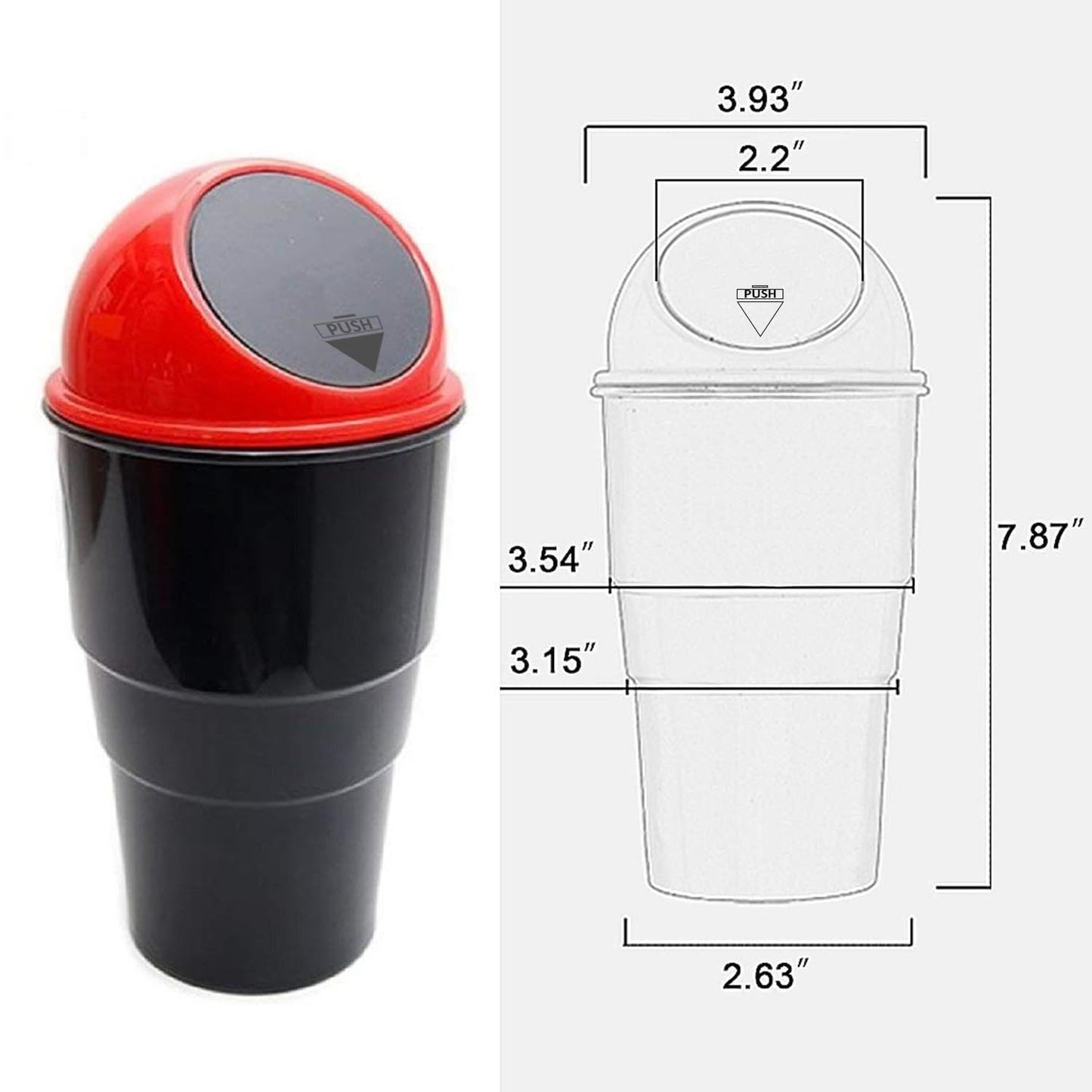 Compact Car Dustbin