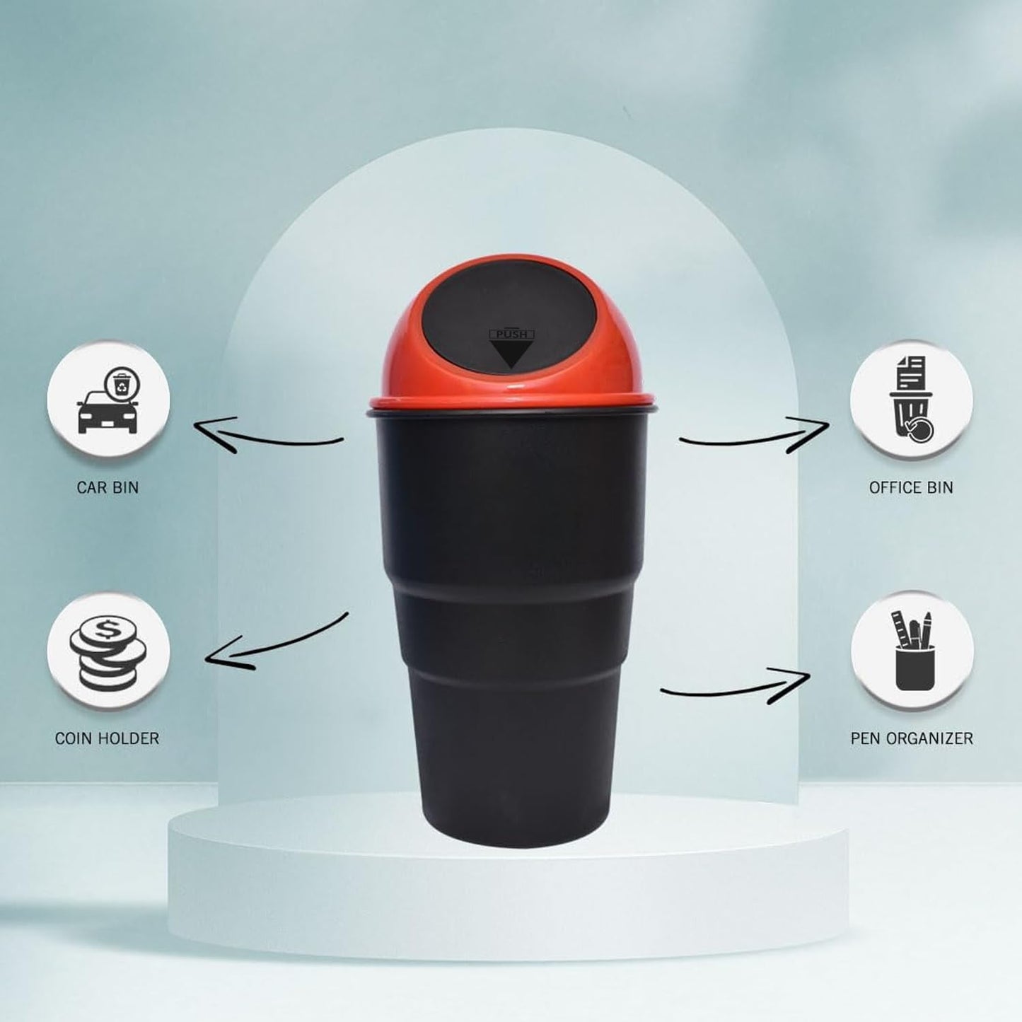 Compact Car Dustbin