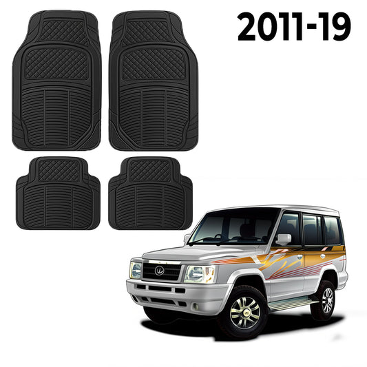 Premium PU Car Mats for Tata Sumo (including Sumo Gold) – Heavy-Duty, All-Weather, Model-Specific Fit