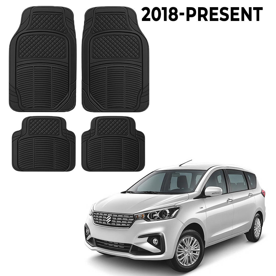 Premium PU Car Mats for Maruti Ertiga – Heavy-Duty, All-Weather, Model-Specific Fit