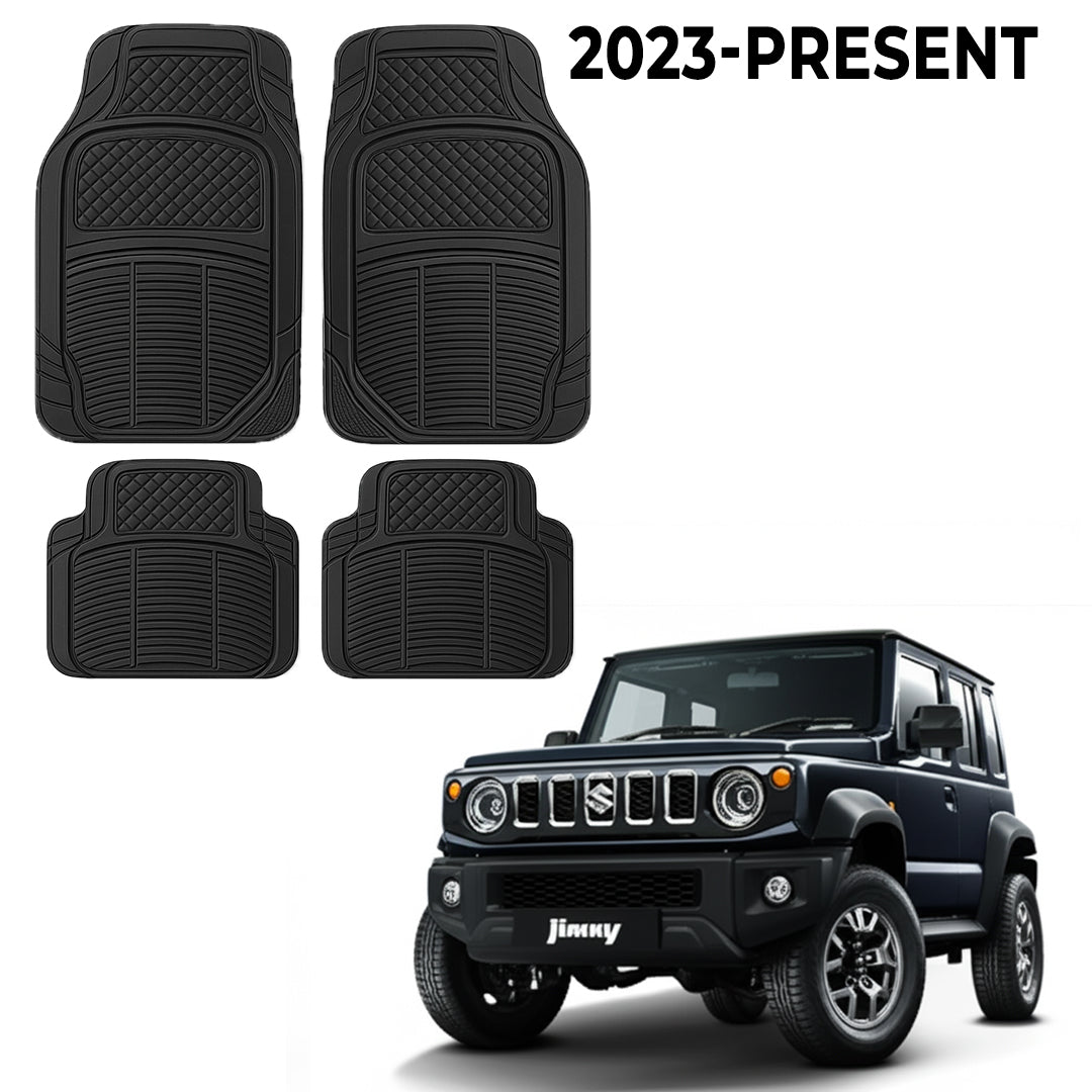 Premium PU Car Mats for Maruti Jimny – Heavy-Duty, All-Weather, Model-Specific Fit