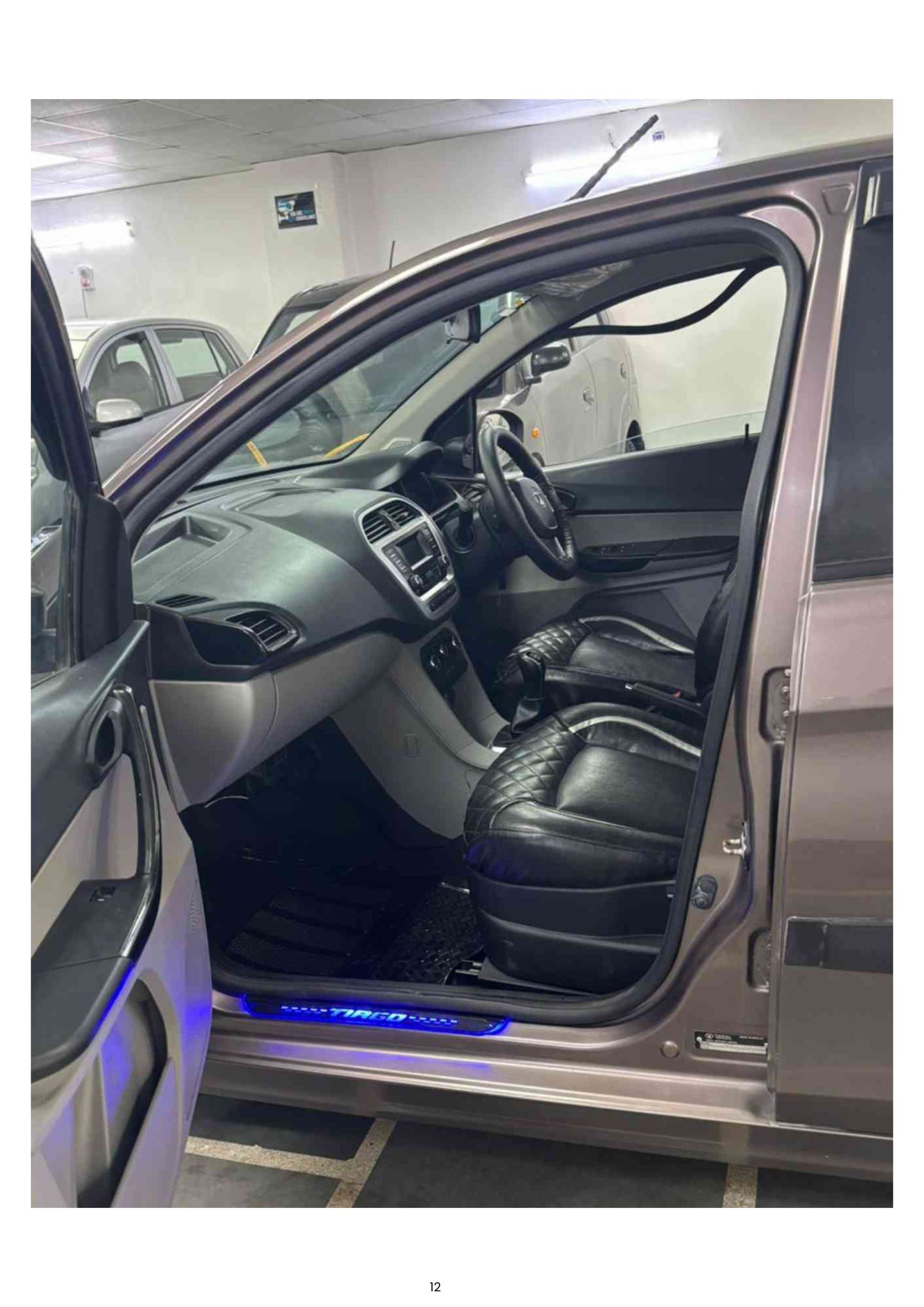 10,000 KMS TATA TIAGO XT (O) PETROL (2016)