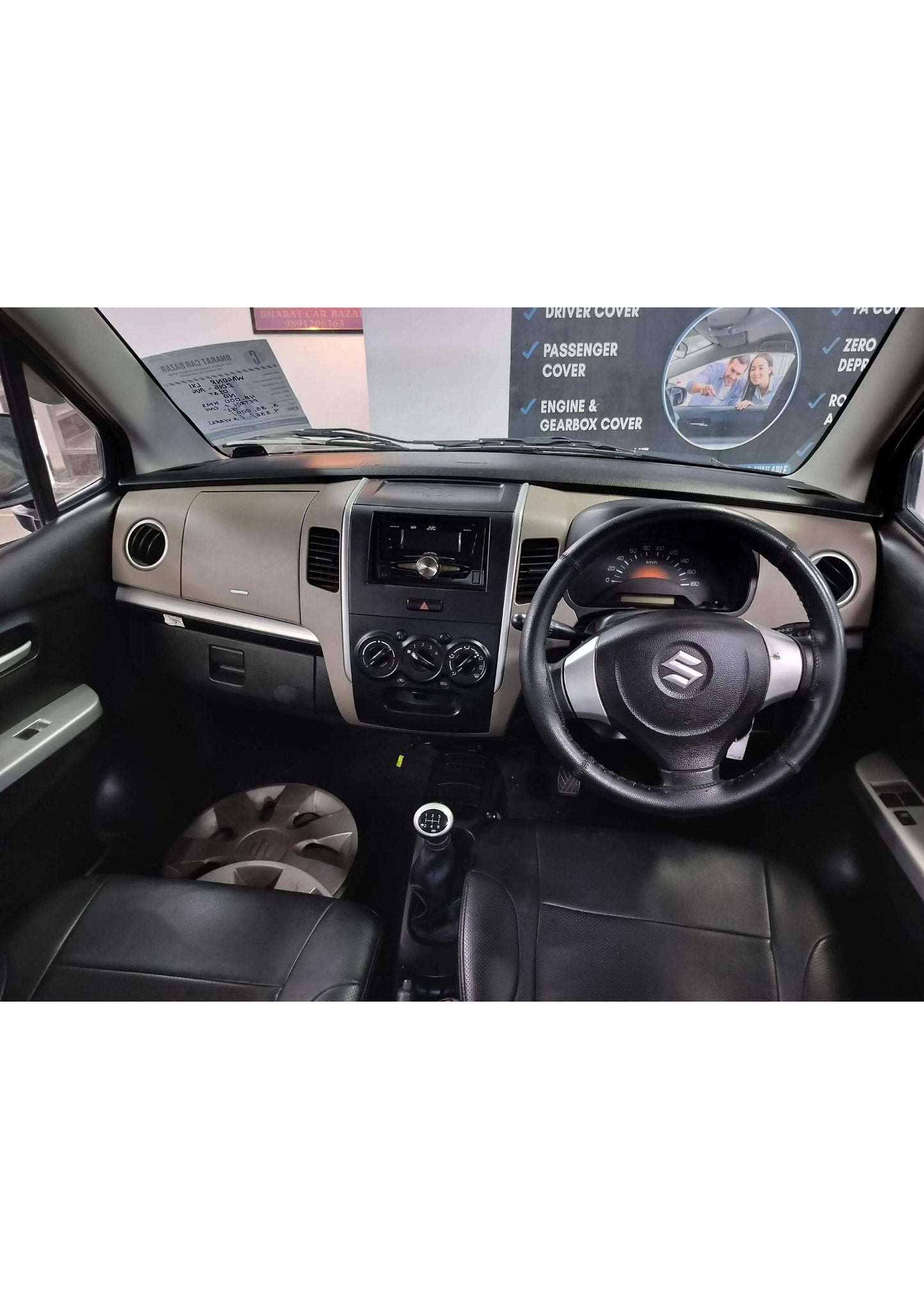 48,000 KMS MARUTI WAGONR LXI PET+CNG (2015)