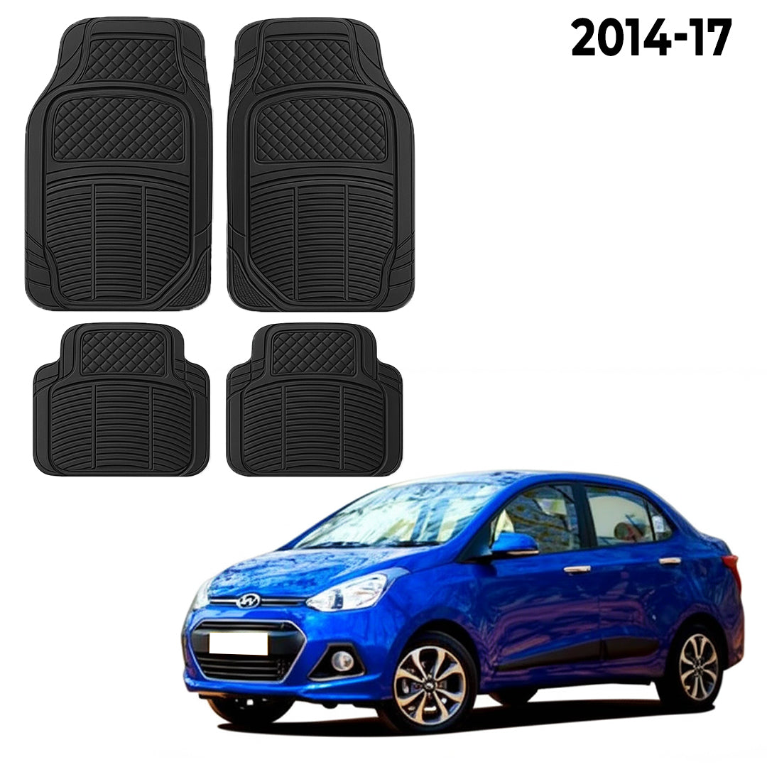 Premium PU Car Mats for Hyundai Xcent – Heavy-Duty, All-Weather, Model-Specific Fit