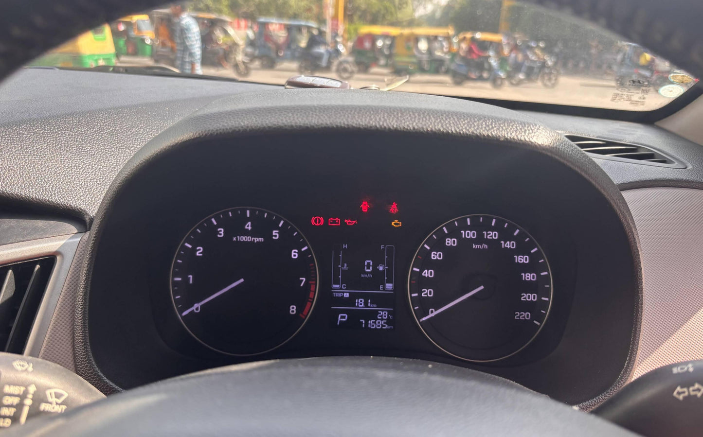 HYUNDAI CRETA SX+ 1.6 AUTO PETROL (2017)