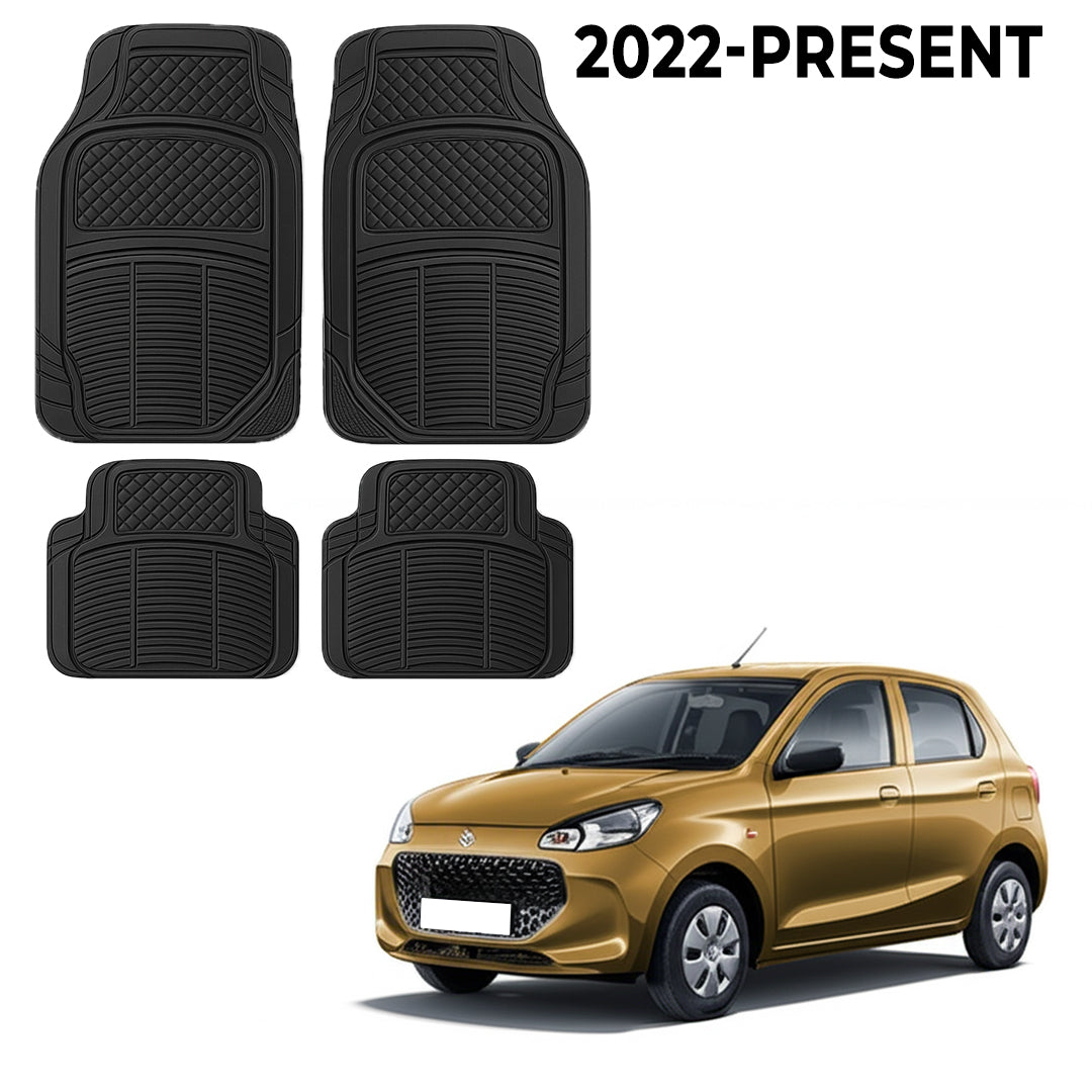 Premium PU Car Mats for Maruti Alto K10 – Heavy-Duty, All-Weather, Model-Specific Fit