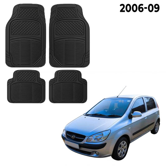 Premium PU Car Mats for Hyundai Getz – Heavy-Duty, All-Weather, Model-Specific Fit