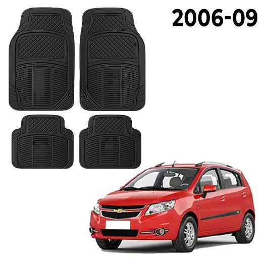 Premium PU Car Mats for Chevrolet Aveo U-VA – Heavy-Duty, All-Weather, Model-Specific Fit