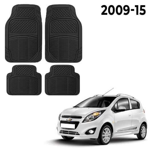 Premium PU Car Mats for Chevrolet Spark – Heavy-Duty, All-Weather, Model-Specific Fit