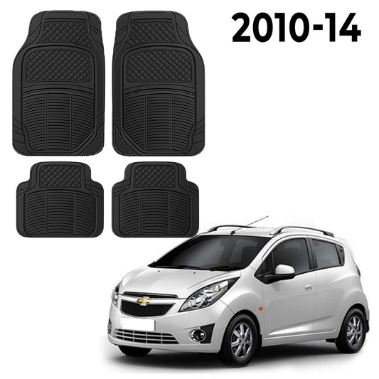Premium PU Car Mats for Chevrolet Beat – Heavy-Duty, All-Weather, Model-Specific Fit