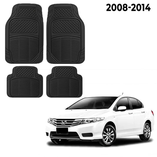 Premium PU Car Mats for Honda City – Heavy-Duty, All-Weather, Model-Specific Fit