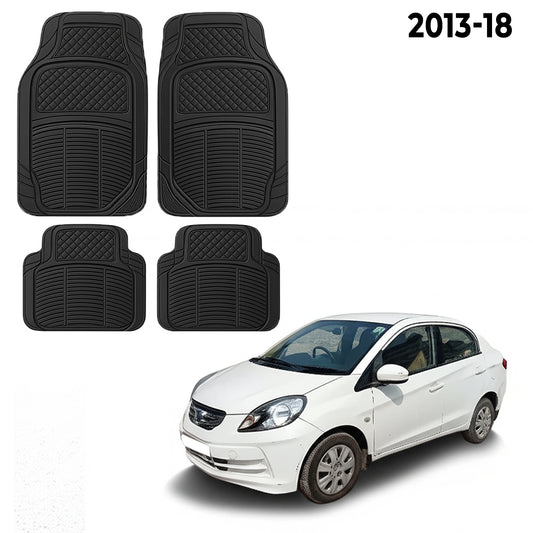 Premium PU Car Mats for Honda Amaze – Heavy-Duty, All-Weather, Model-Specific Fit