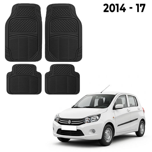 Premium PU Car Mats for Maruti Celerio – Heavy-Duty, All-Weather, Model-Specific Fit