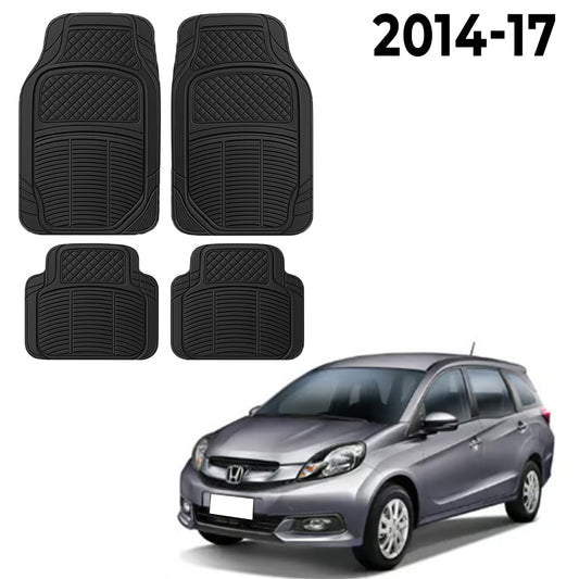 Premium PU Car Mats for Honda Mobilio – Heavy-Duty, All-Weather, Model-Specific Fit