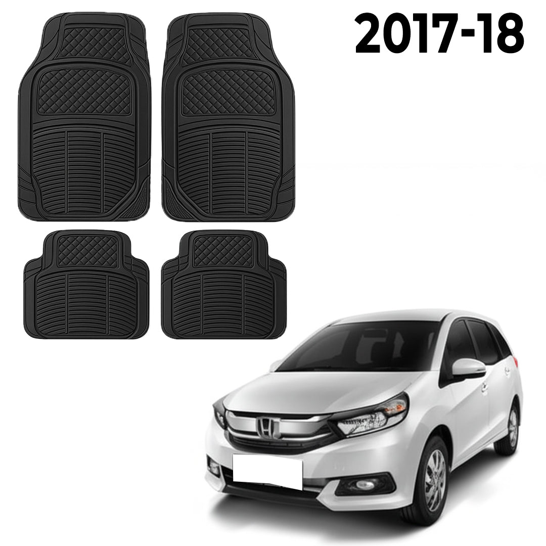 Premium PU Car Mats for Honda Mobilio – Heavy-Duty, All-Weather, Model-Specific Fit