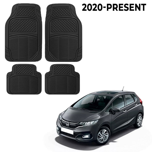 Premium PU Car Mats for Honda Jazz – Heavy-Duty, All-Weather, Model-Specific Fit