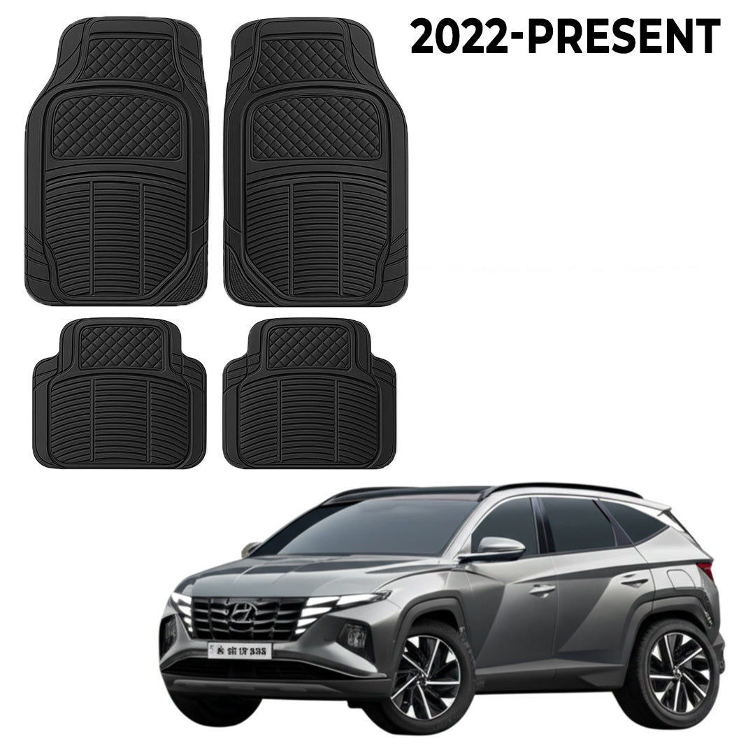 Premium PU Car Mats for Hyundai Tucson – Heavy-Duty, All-Weather, Model-Specific Fit