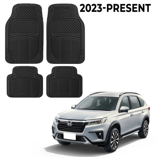 Premium PU Car Mats for Honda BR-V – Heavy-Duty, All-Weather, Model-Specific Fit