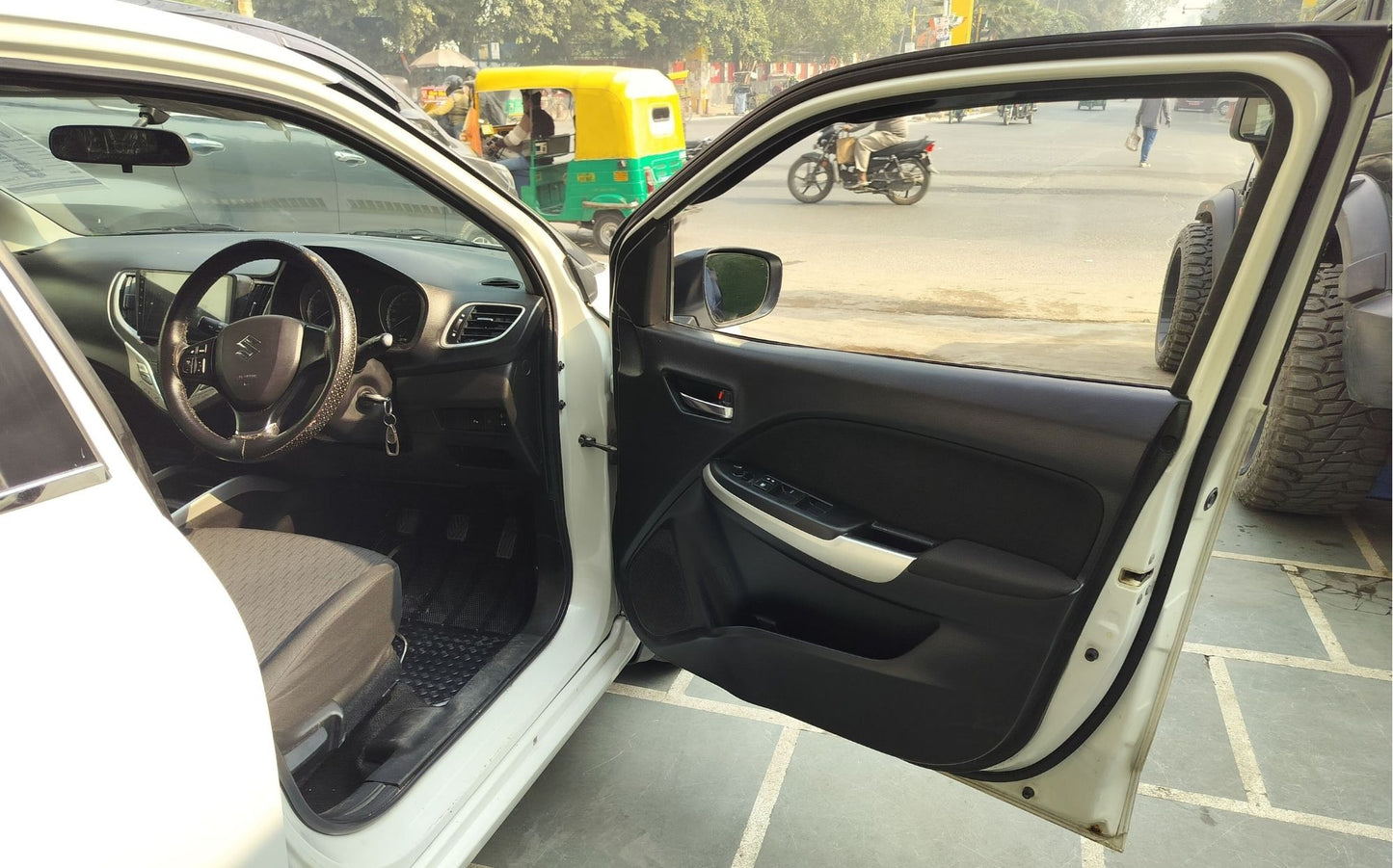 45,000 KMS MARUTI BALENO DELTA `PETROL (2017)