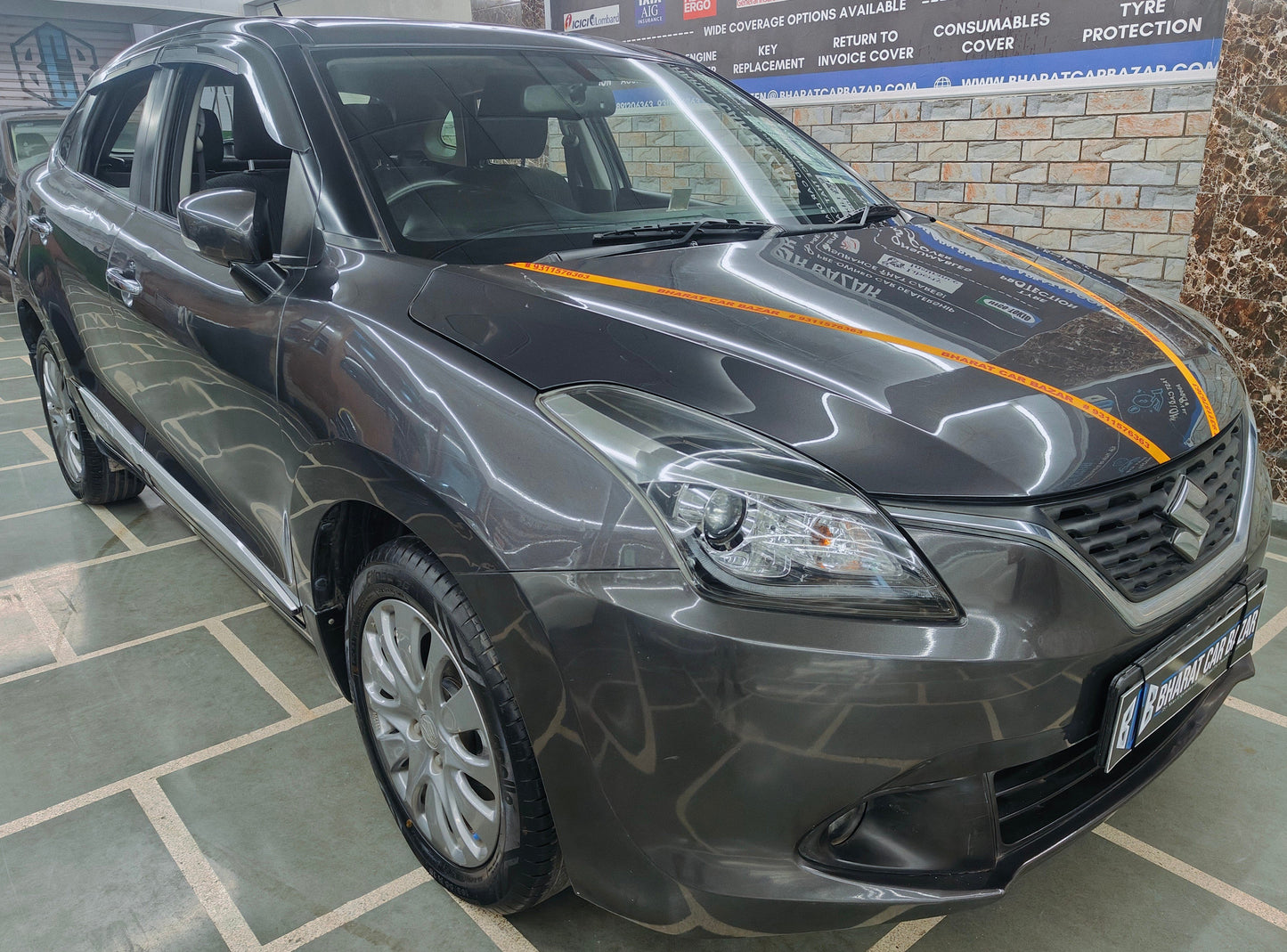 49,000 KMS MARUTI BALENO ALPHA PETROL (2018)