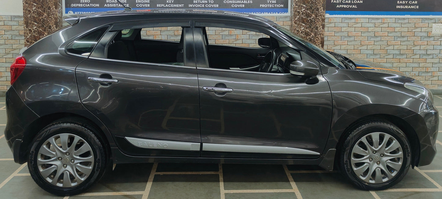 49,000 KMS MARUTI BALENO ALPHA PETROL (2018)