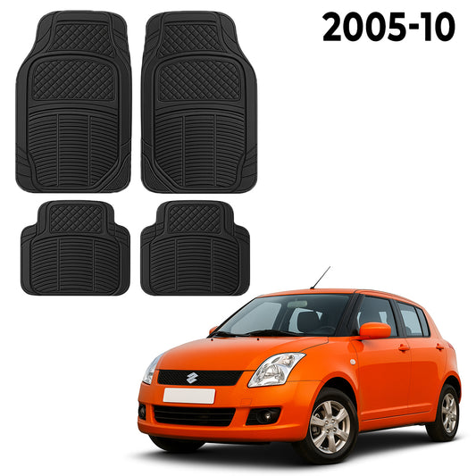 Premium PU Car Mats for Maruti Swift – Heavy-Duty, All-Weather, Model-Specific Fit