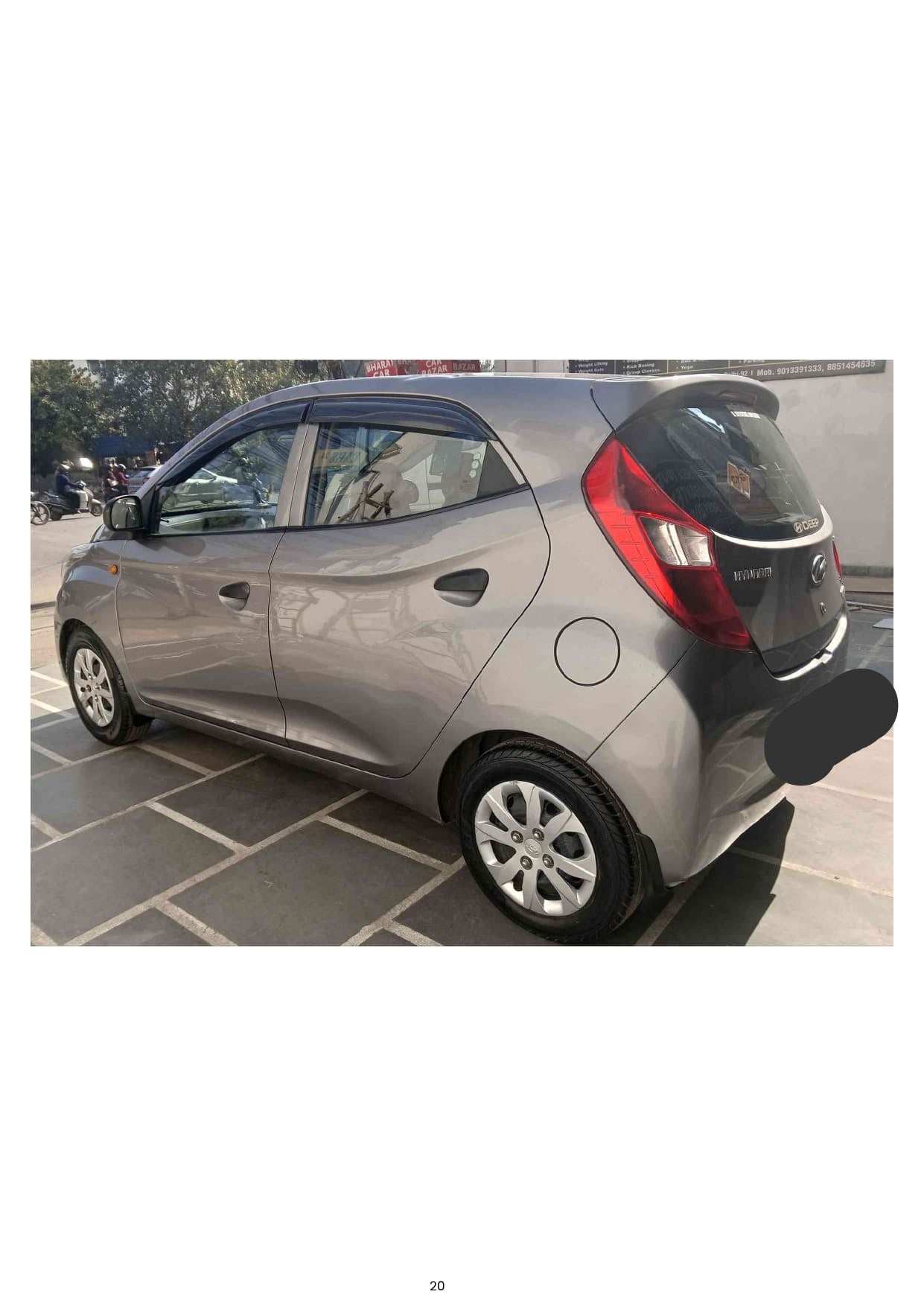 27,000 KMS HYUNDAI EON MAGNA+ CNG (2014)