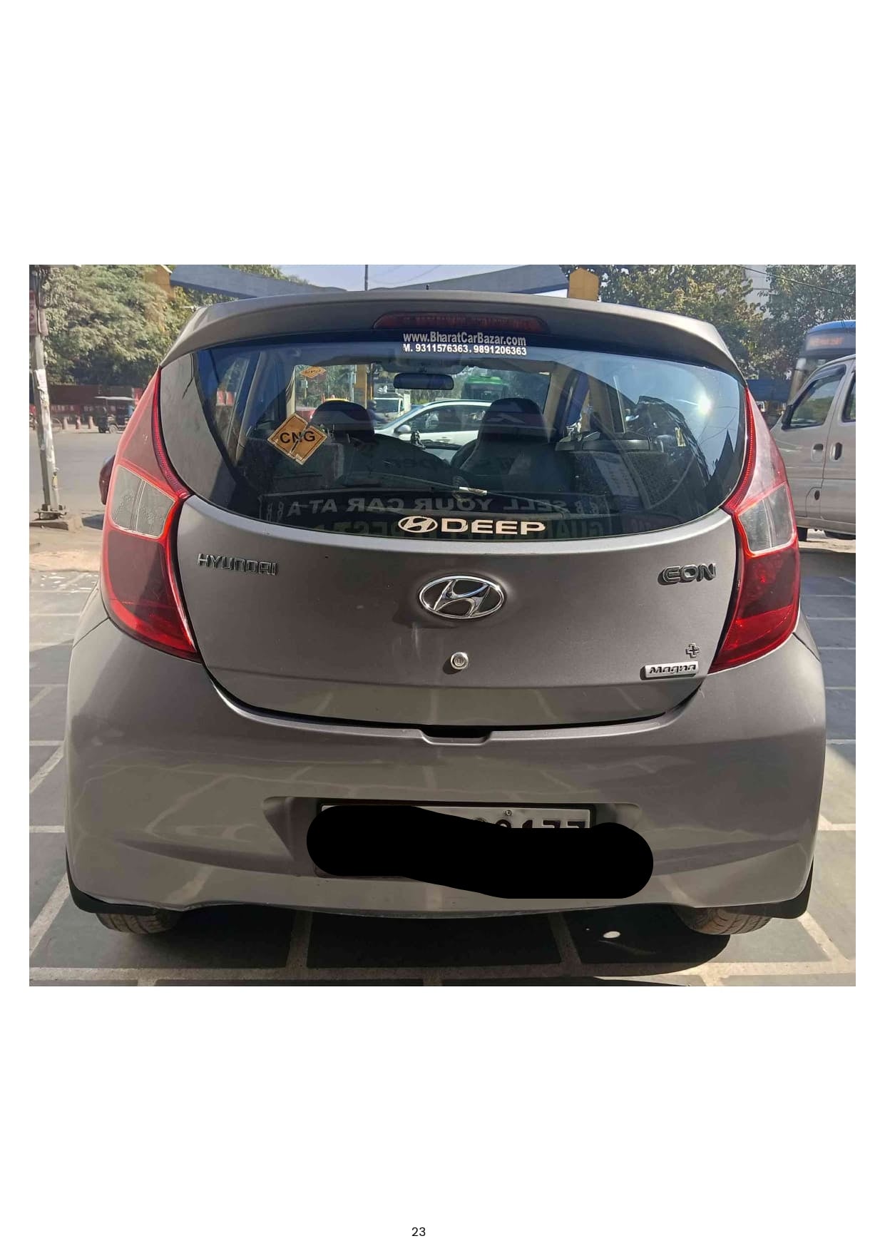 27,000 KMS HYUNDAI EON MAGNA+ CNG (2014)