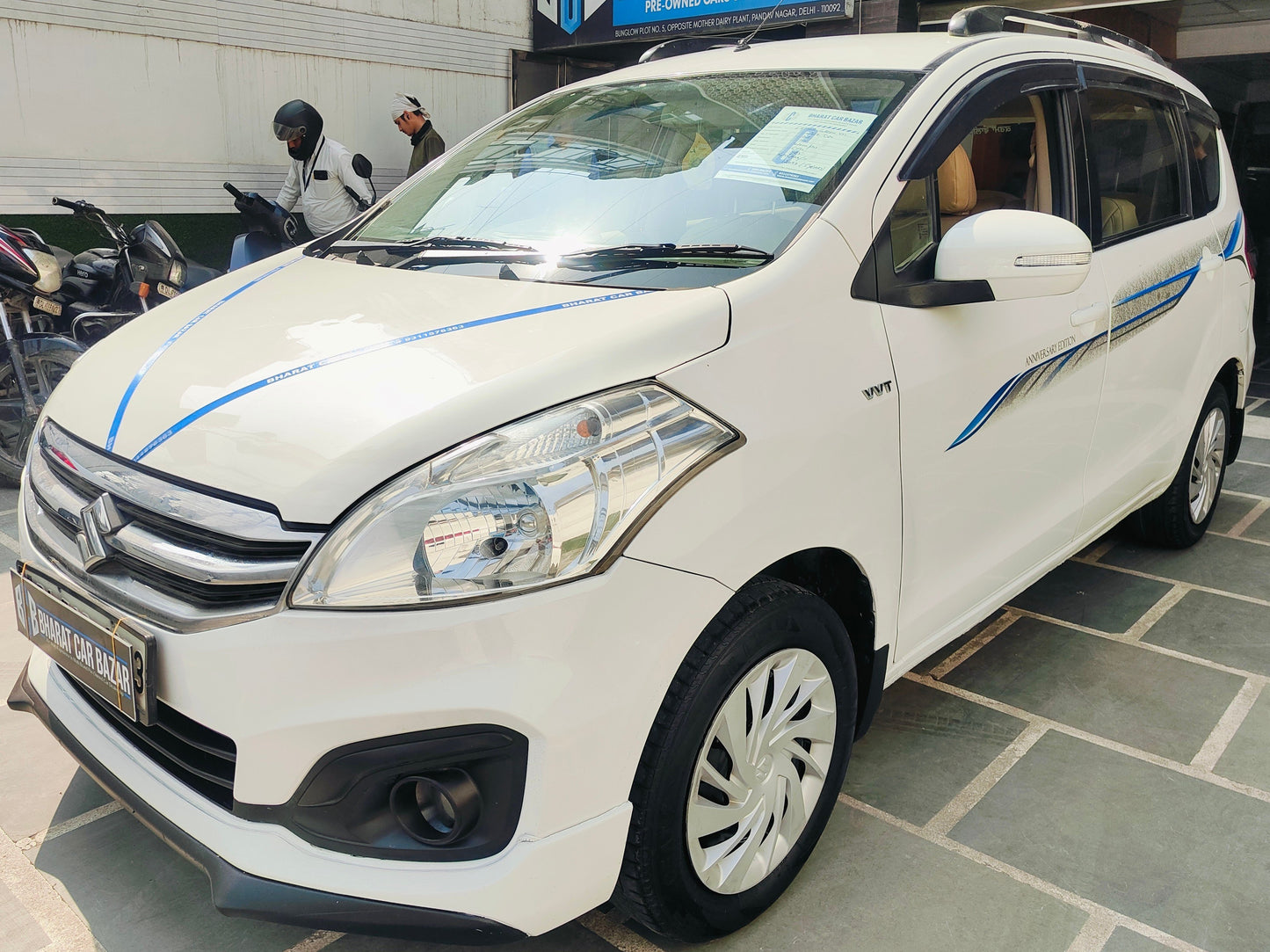 42,000 KMS MARUTI ERTIGA VXI GREEN CNG (2017)